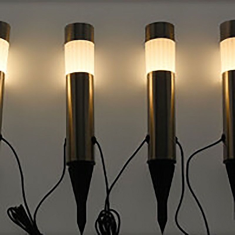 Tuinverlichting - 23cm boven grond - netstroom - set van 4 grondlampen - Ariës