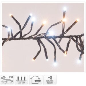 Clusterverlichting - 768 LED - 2-kleuren: wit + warm wit