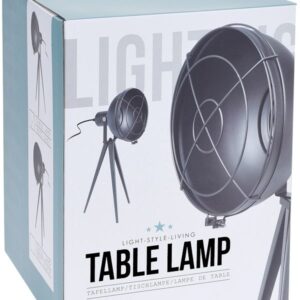 Tafellamp Spotlight - zwart