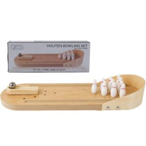 Mini Bowling Set - Tafelmodel - Hout