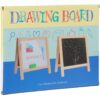 Dubbelzijdig Schoolbord - Krijt- en Whiteboard in 1